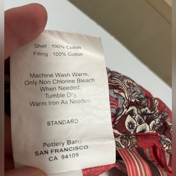 Pottery barn standard pillow sham - Picture 4 of 5